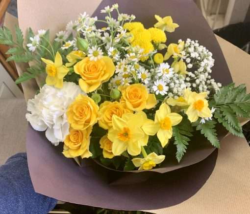 Bright yellow bouquet
